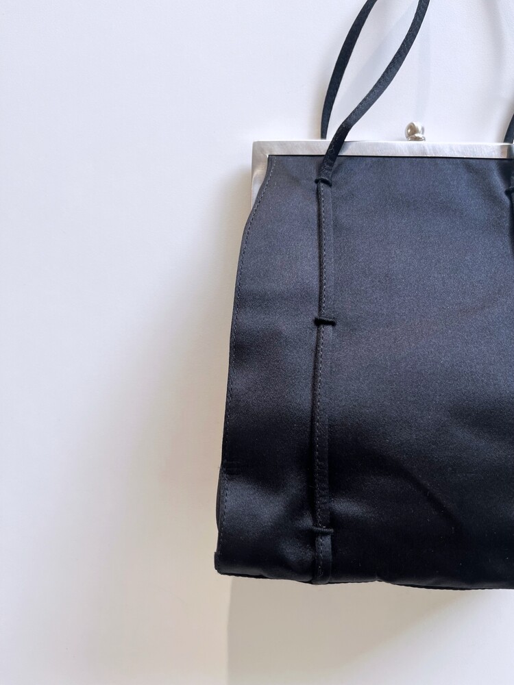 PRADA Satin Clasp Mini Bag