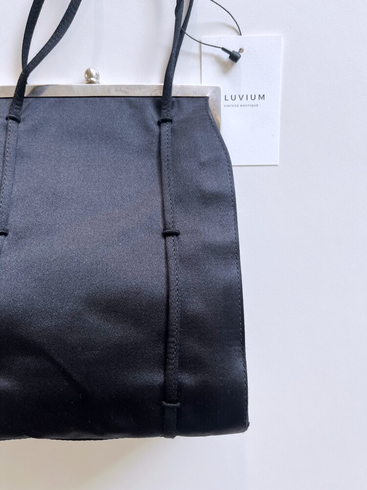 PRADA Satin Clasp Mini Bag