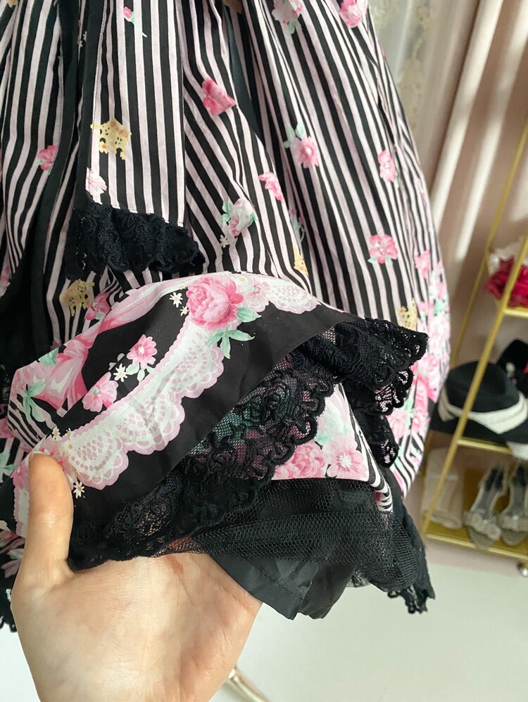 ANGELIC PRETTY Tiara rose JSK KCティアラローズ Tiara Rose Chest Ribbon JSK by Angelic Pretty