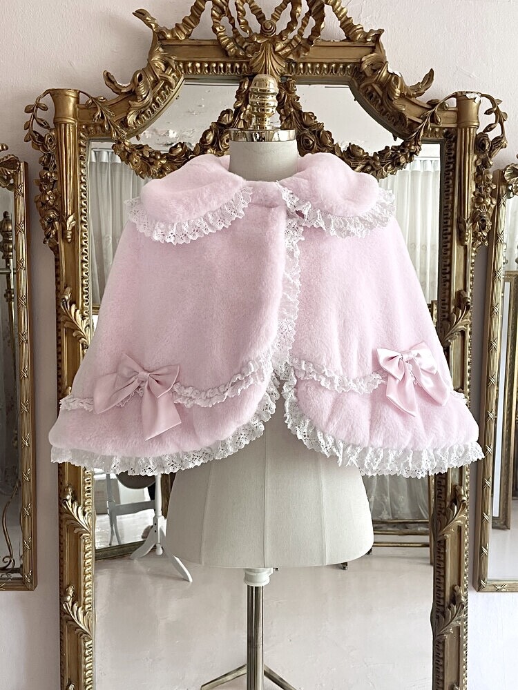 ピンク shushucherry ケープ シュシュチェリー ピンク shushucherry ケープ シュシュチェリー - メルカリ