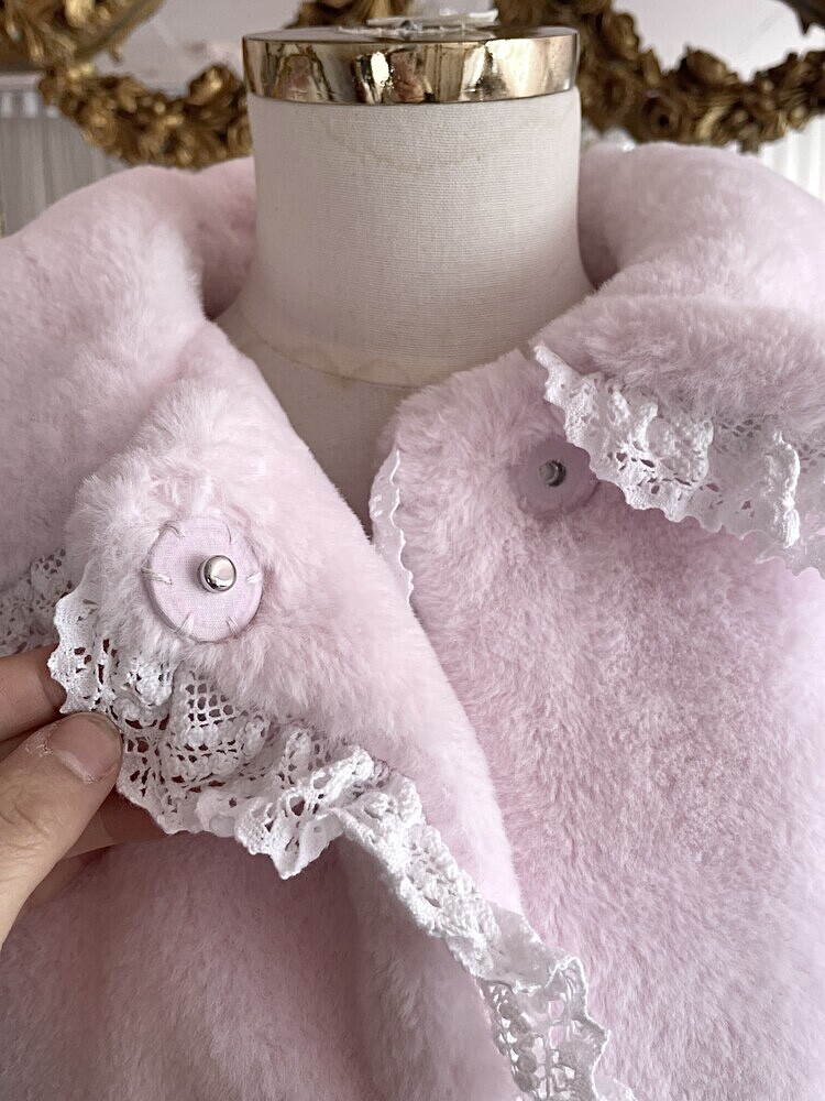 ピンク shushucherry ケープ シュシュチェリー SHUSHU CHERRY] ♥ DOLLY HIME TRAINING SET-UP ♥ (candy pink) 正規