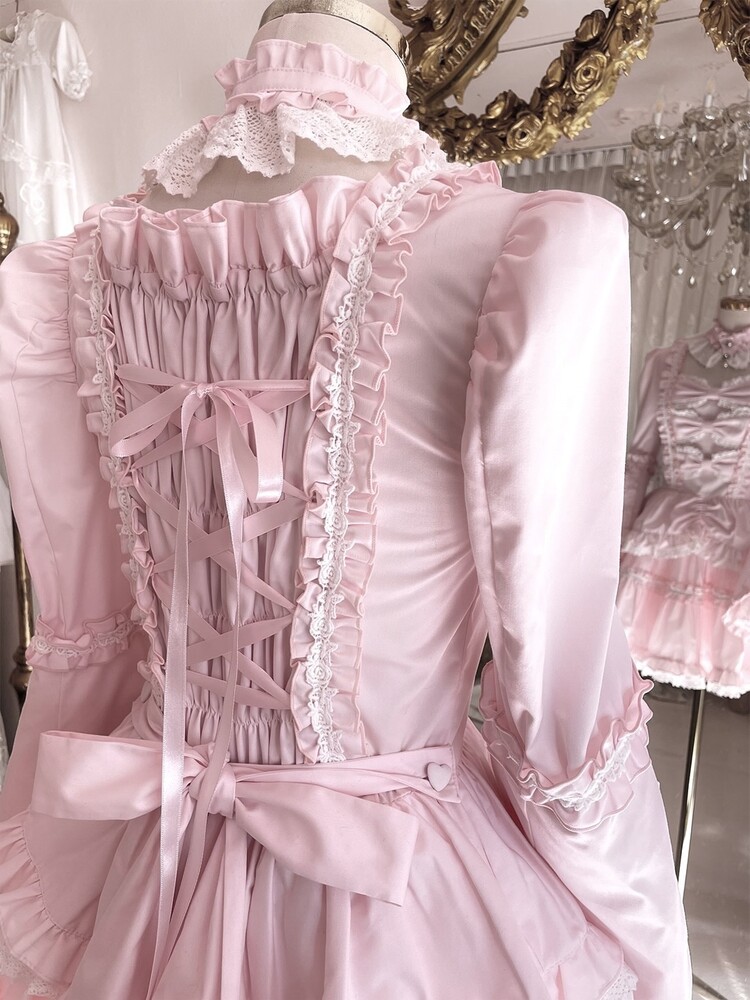 Rococo Princess Dress Set (baby rose)
