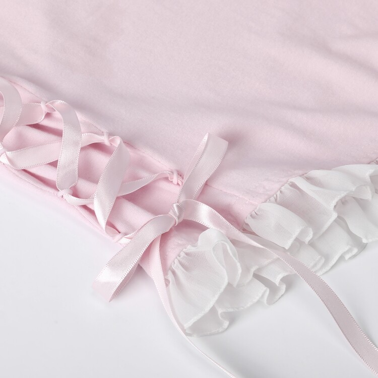 DOLLY HIME OFF-SHOULDER T (babypink)