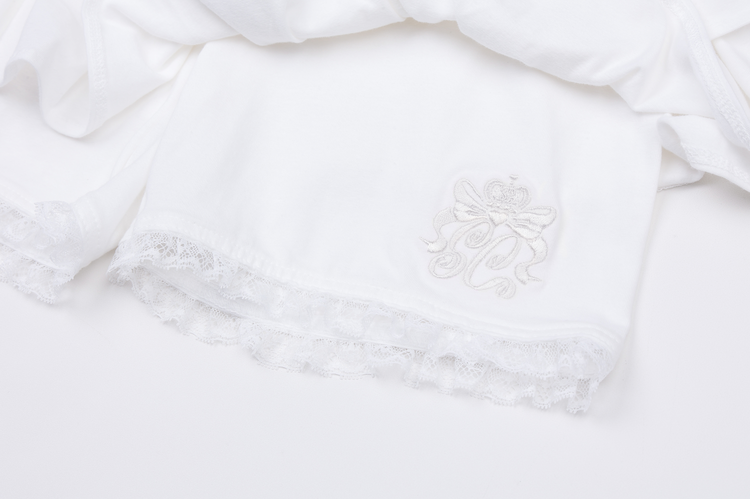 DOLLY HIME TRAINING SKORT (white x white)