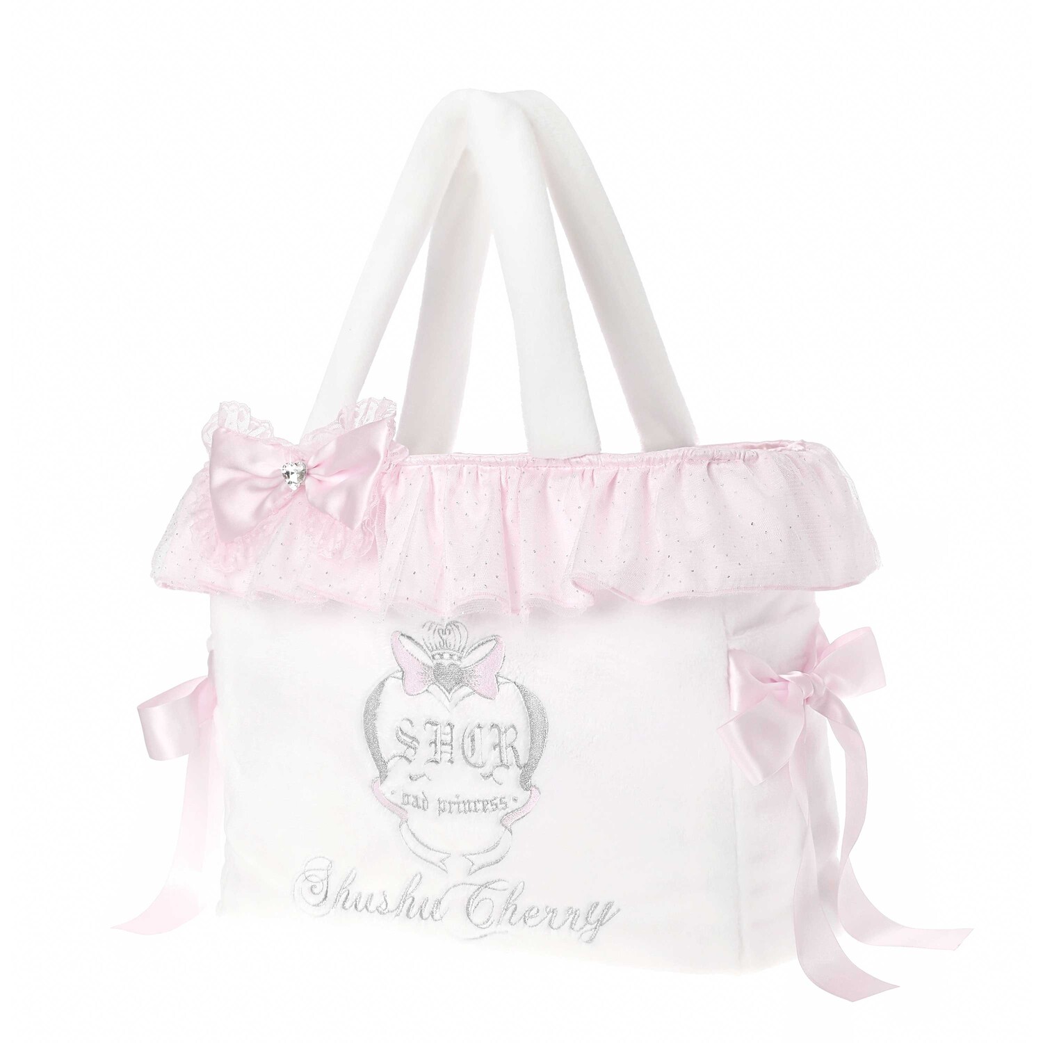 バッグ shushucherry Hime glitter bag Hime glitter bag (white)