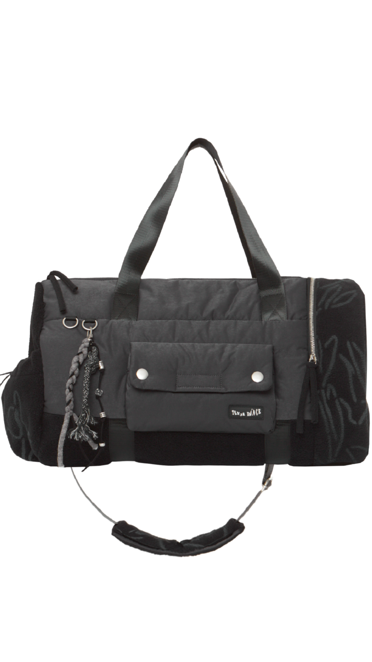 ☆TENSE DANCE☆Heart big bag ショルダーバッグ 韓国発 Heart big bag_black