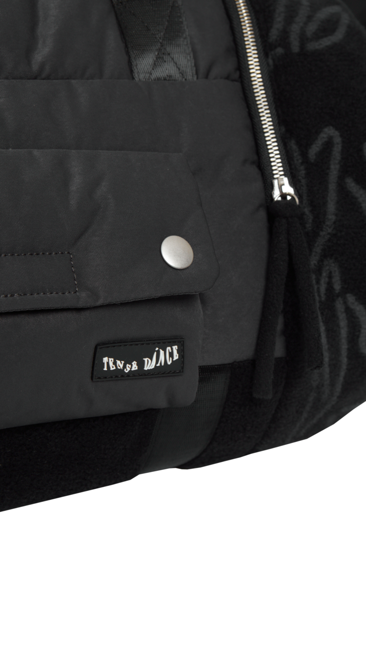 Heart big bag_black