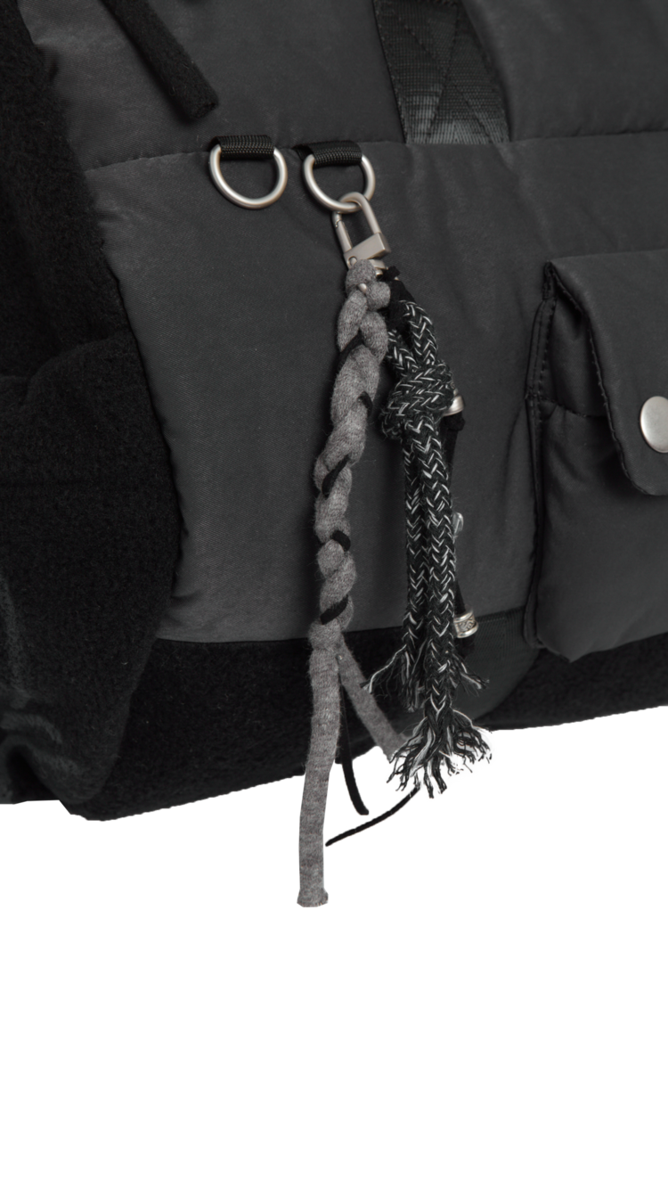 Heart big bag_black