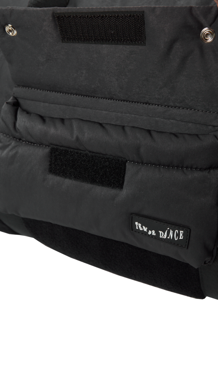 【TENSE DANCE】Heart big bag ビッグバッグ ★ キーリング付き Heart big bag_black