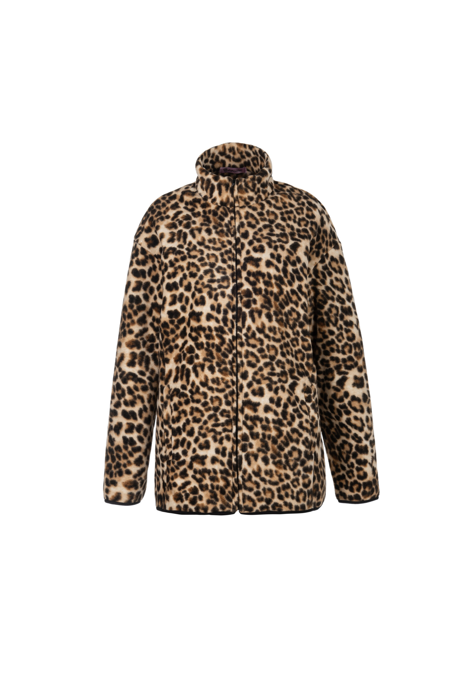 Baby kitty fleece zip up - 2col
