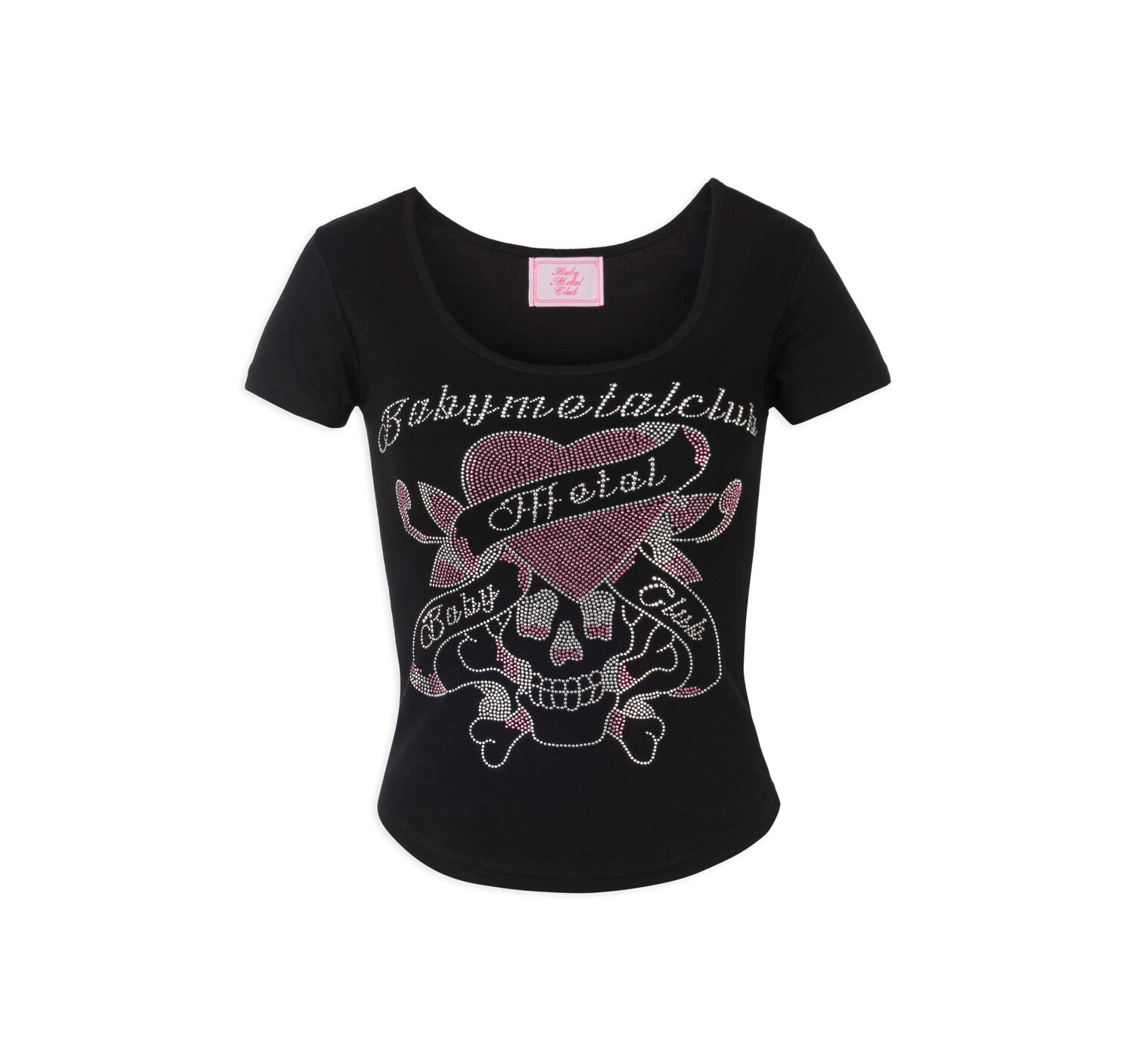 トップス babylclub Bmc twinkle skull t black Bmc twinkle skull t (black)