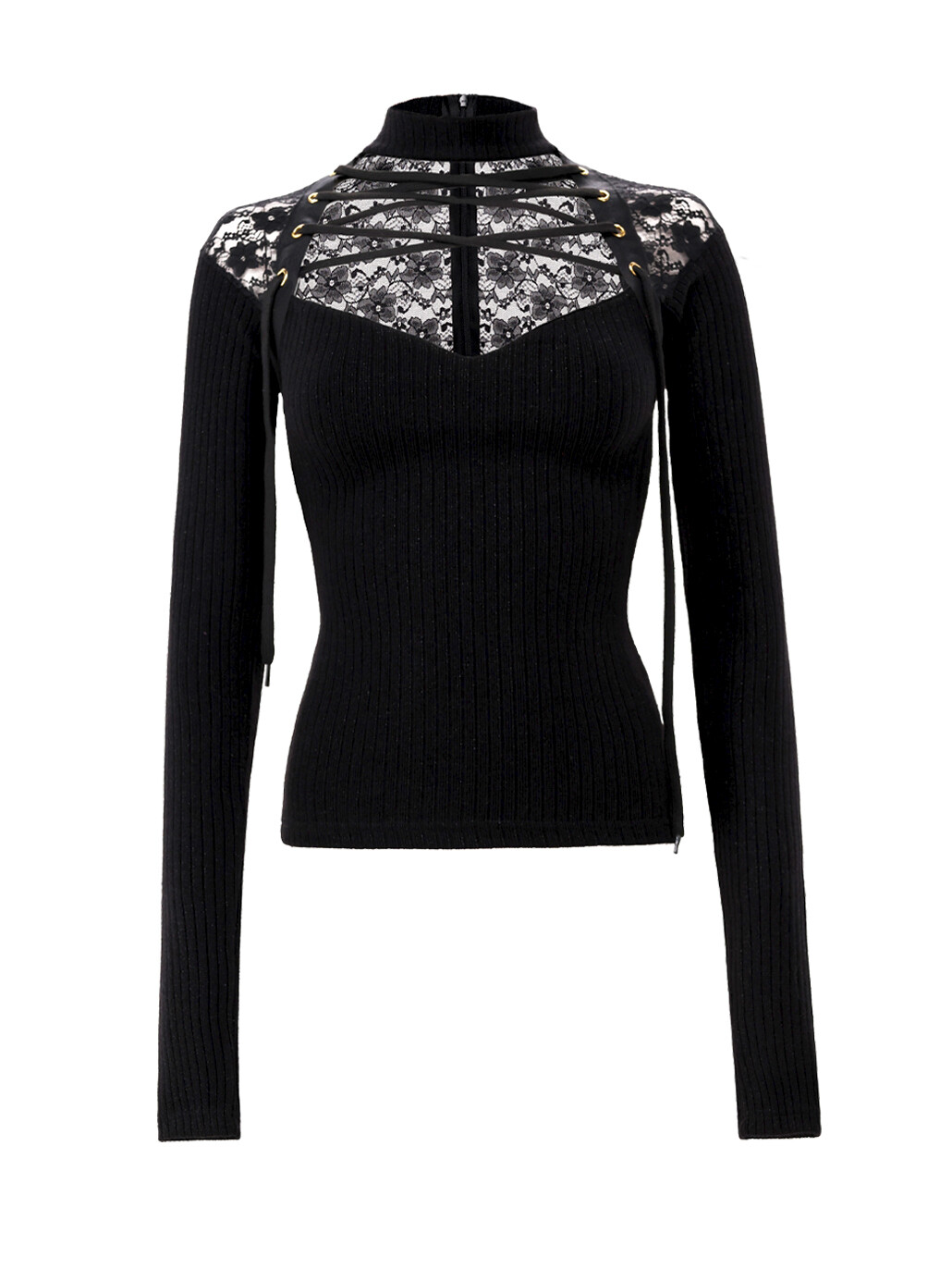 Sugar doll corset top (black)