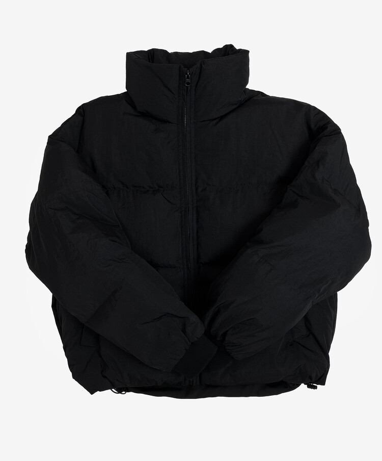 ★TRILLION★ Essential puffer duck down short padding light Duck down Short puffer padding black