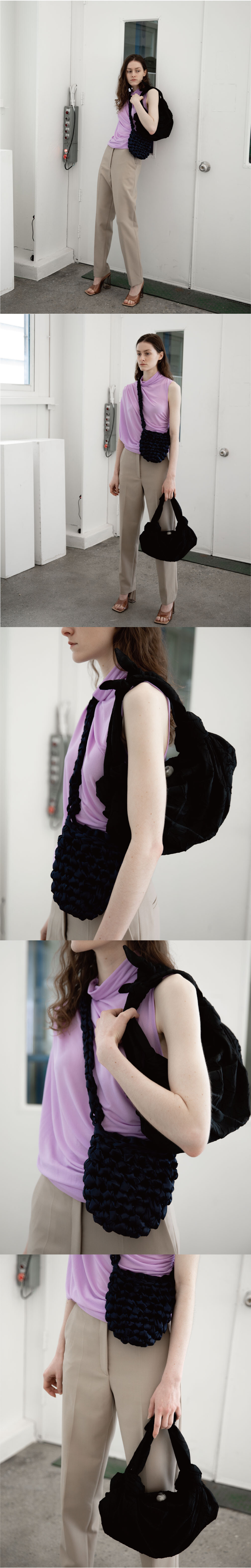 DOUBLE KNOT BAG (BLACK)