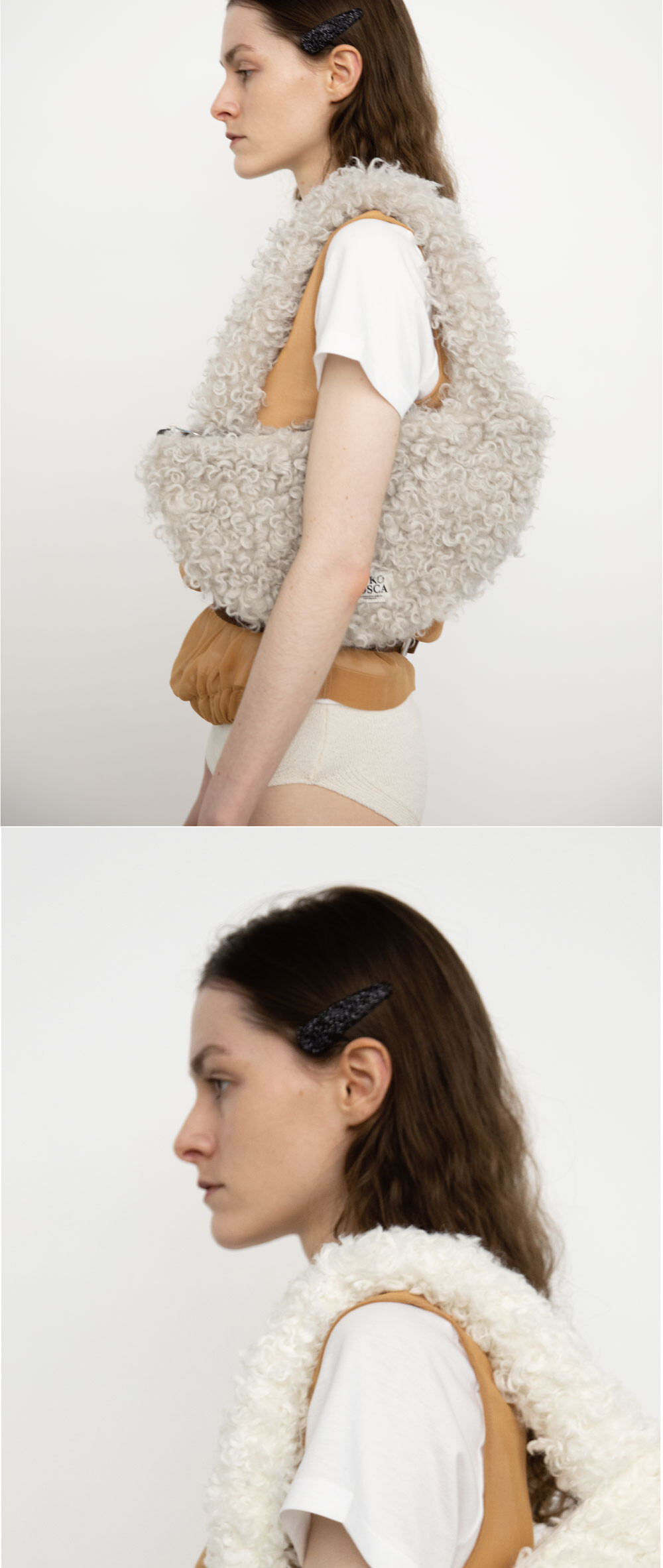 SHINE HAIR PIN (BLACK)