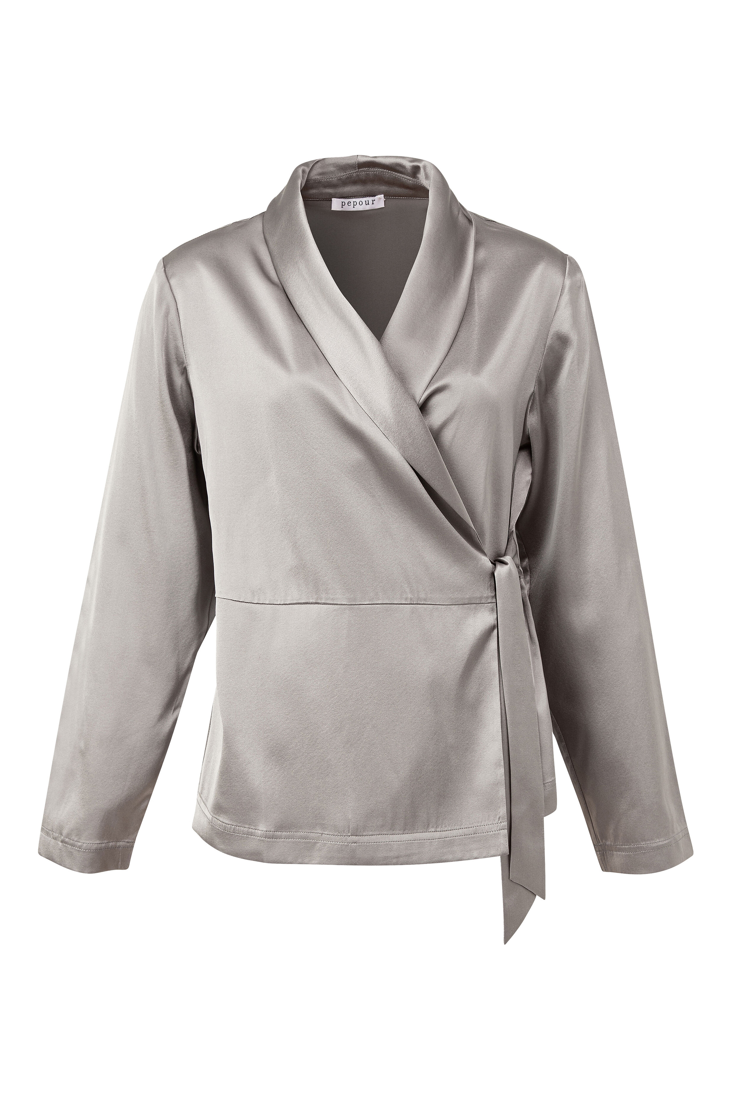 grey silk robes