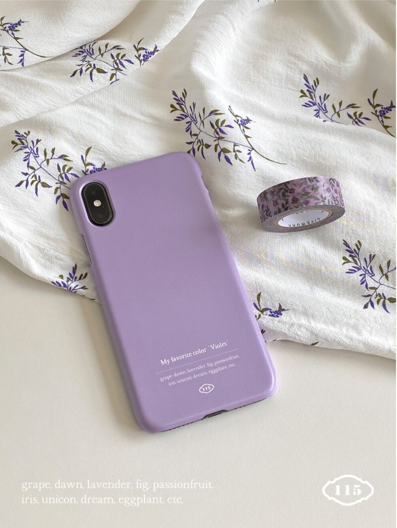 [115룸] Violet Phone case