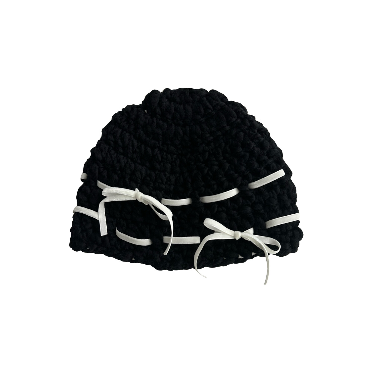 HOT ! CROCHEANT Short Ribbon Beanie crocheant ribbon short beanie