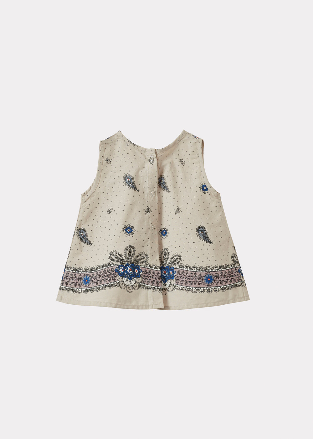 FLURY BABY COTTON ROMPER - KALEIDOSCOPE PRINT