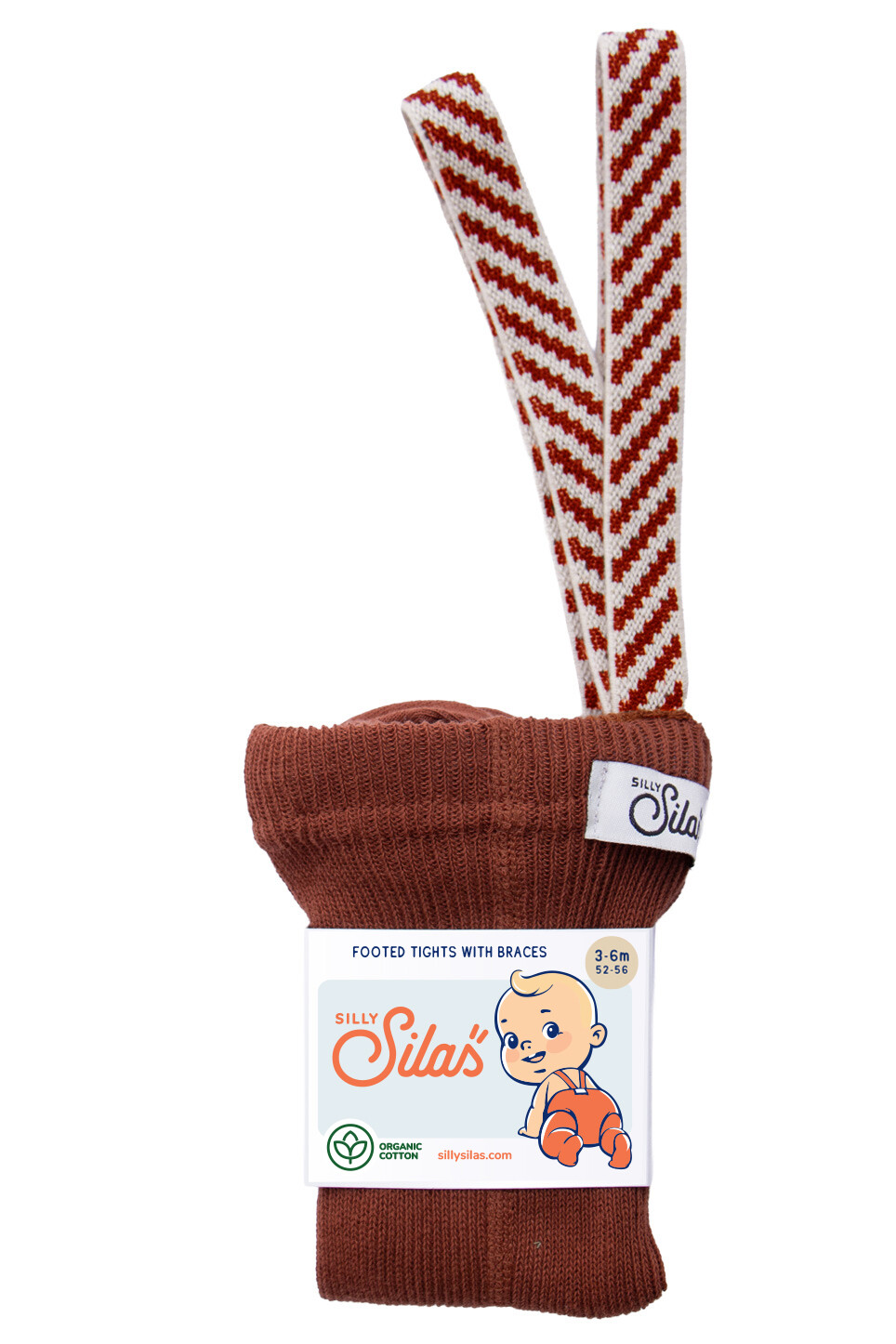 Footed Peanut Blend Patterned