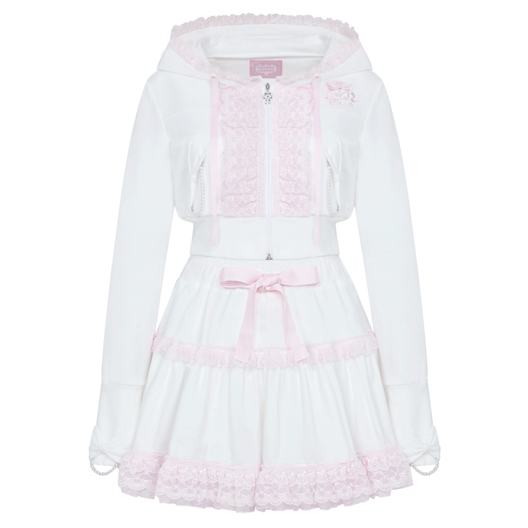 【SHUSHU CHERRY】DOLLY HIME TRAINING SET-UP DOLLY HIME TRAINING SET-UP (white x pink)