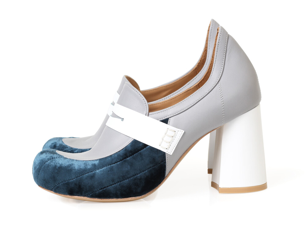 kiiera platform lug loafer pumps