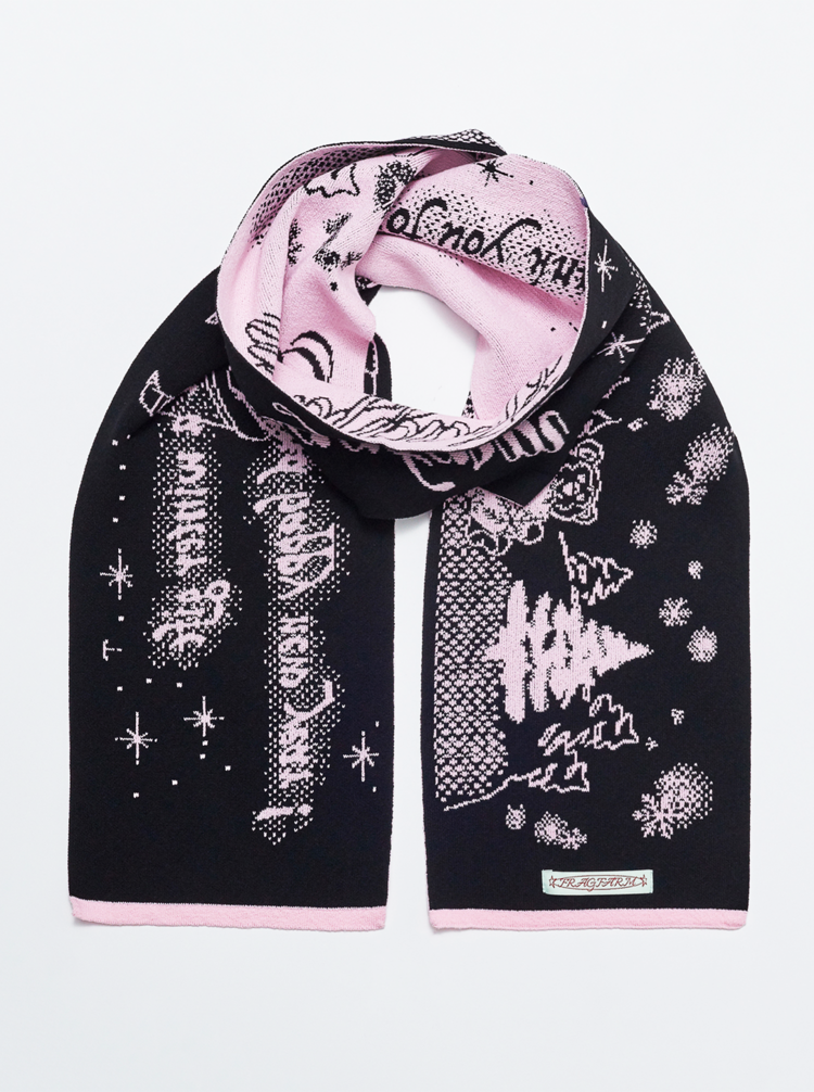 ＊韓国＊［FRAGFARM］fragfarm Winter Muffler Black Fragfarm Winter Muffler - fragfarm | 60% - Asian Fashion
