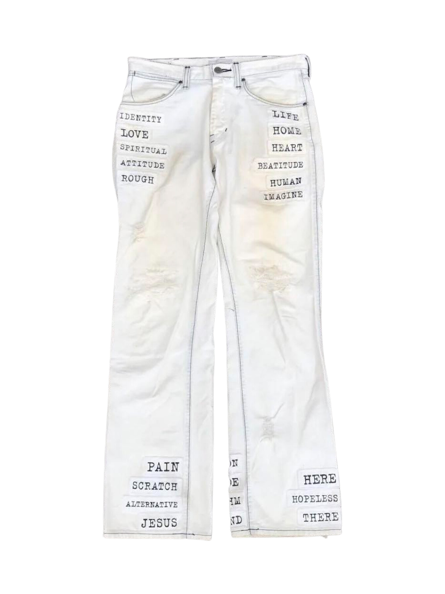 Number Nine 2002 archive pants