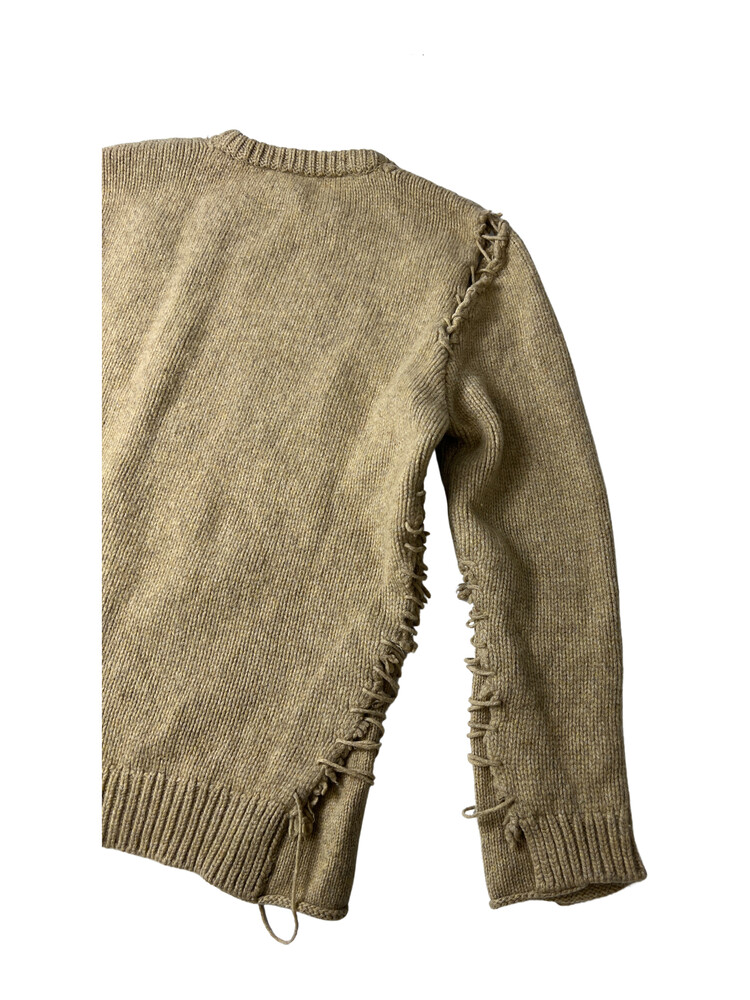 Mihara Yasuhiro archive damage knit