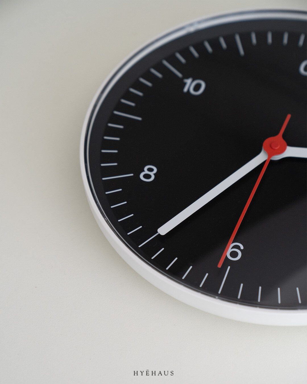 Jasper Morrison Wall Clock BLACK