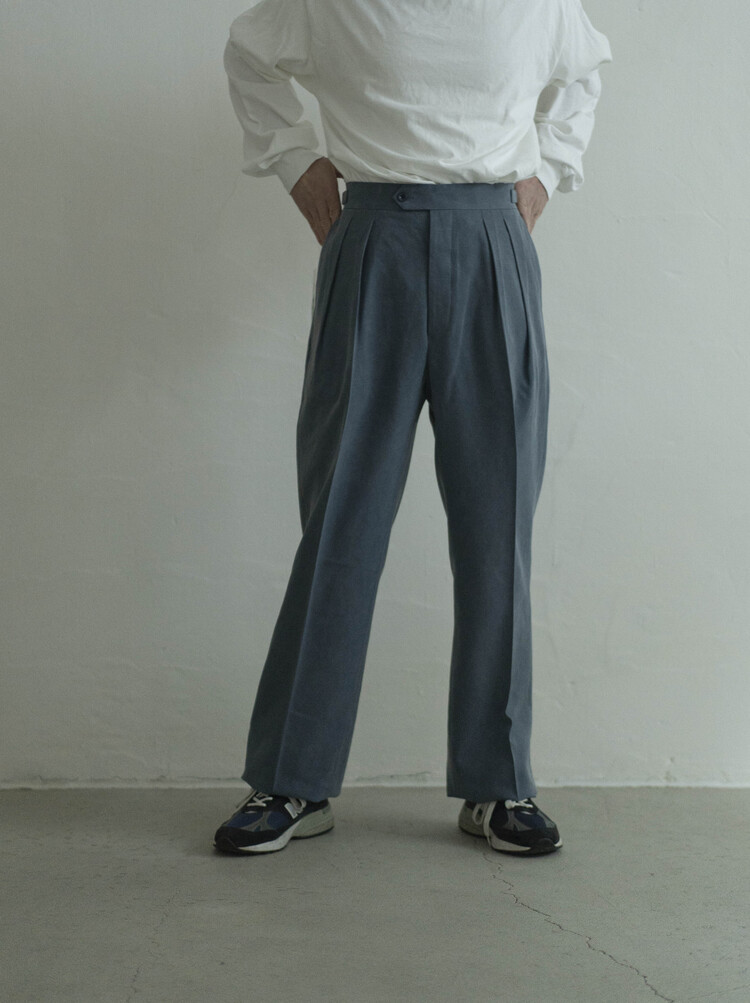 Cellulose Nidom Wide Type II Pants (Blue Gray)