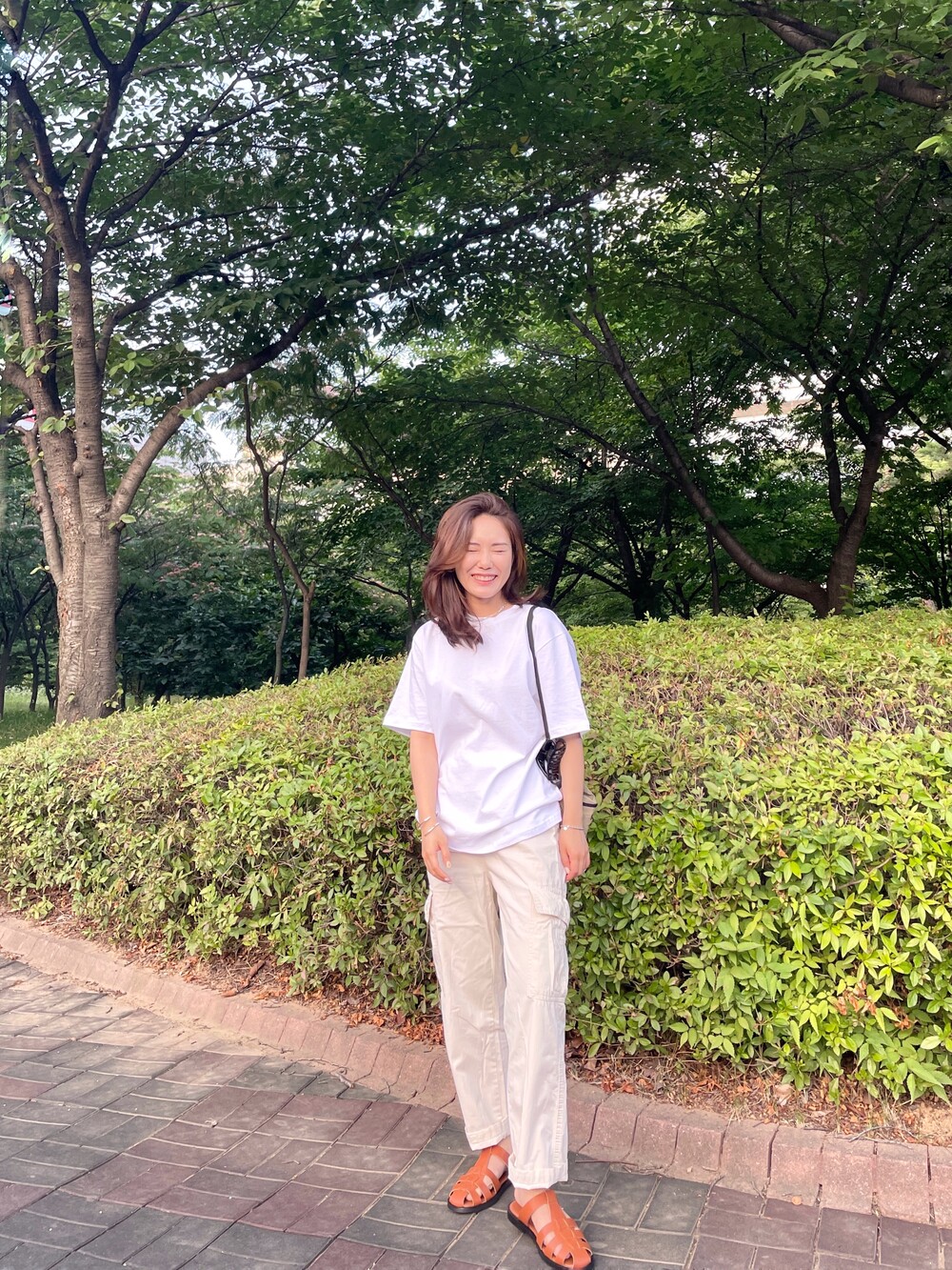 Soft washing T-shirt_White