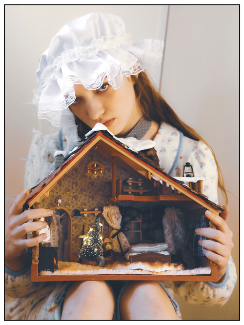 BadBlue ブラウン ドット トートバッグ BadBlue®