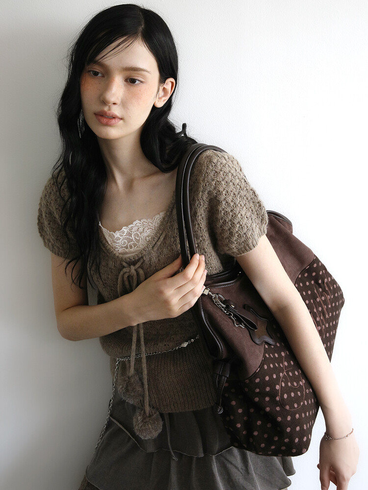 Mori Dimsum Bag Brown