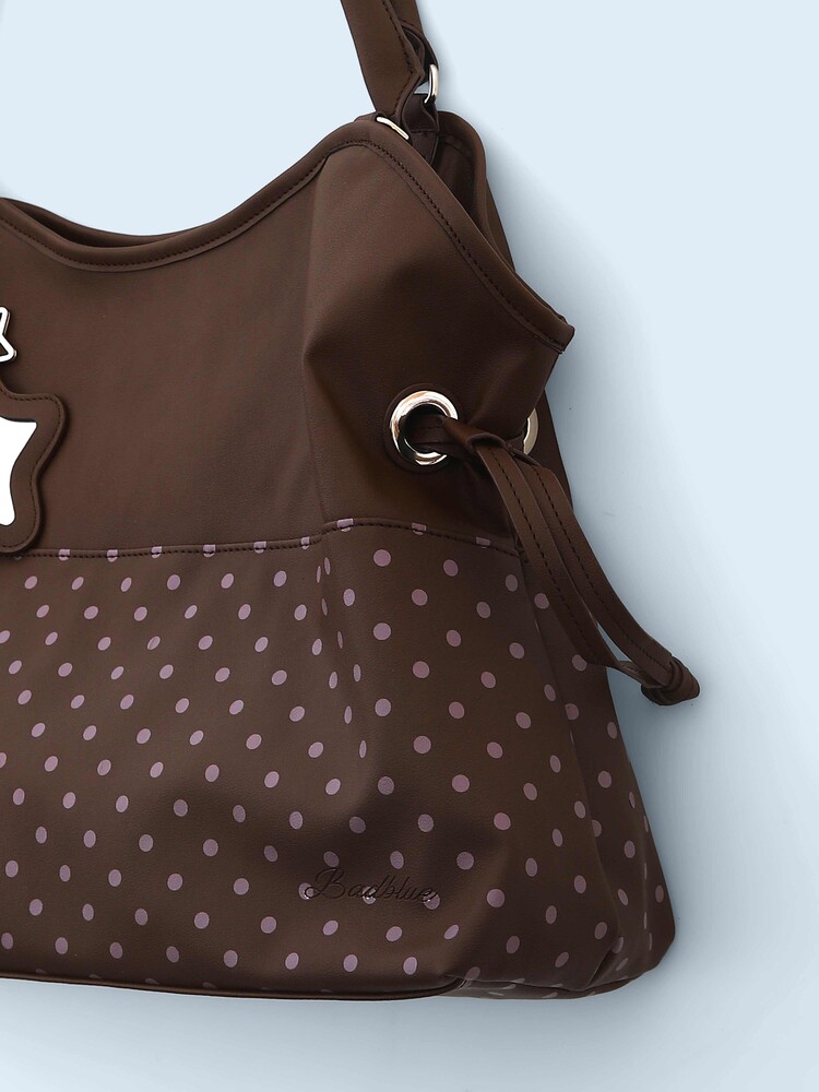 Chocolate Blush Mori Dimsum Bag
