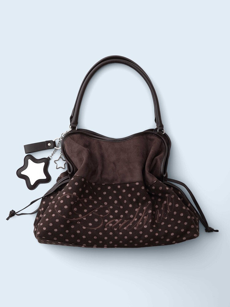 Badblu　Mori Dimsum Bag トートバッグ　ハットバッグ Mori Dimsum Bag Brown