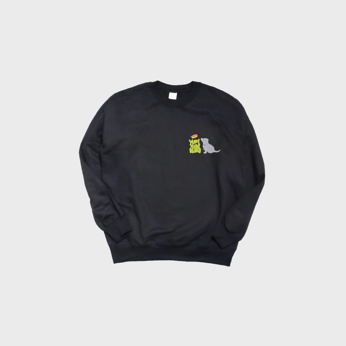 KURO sweat_black