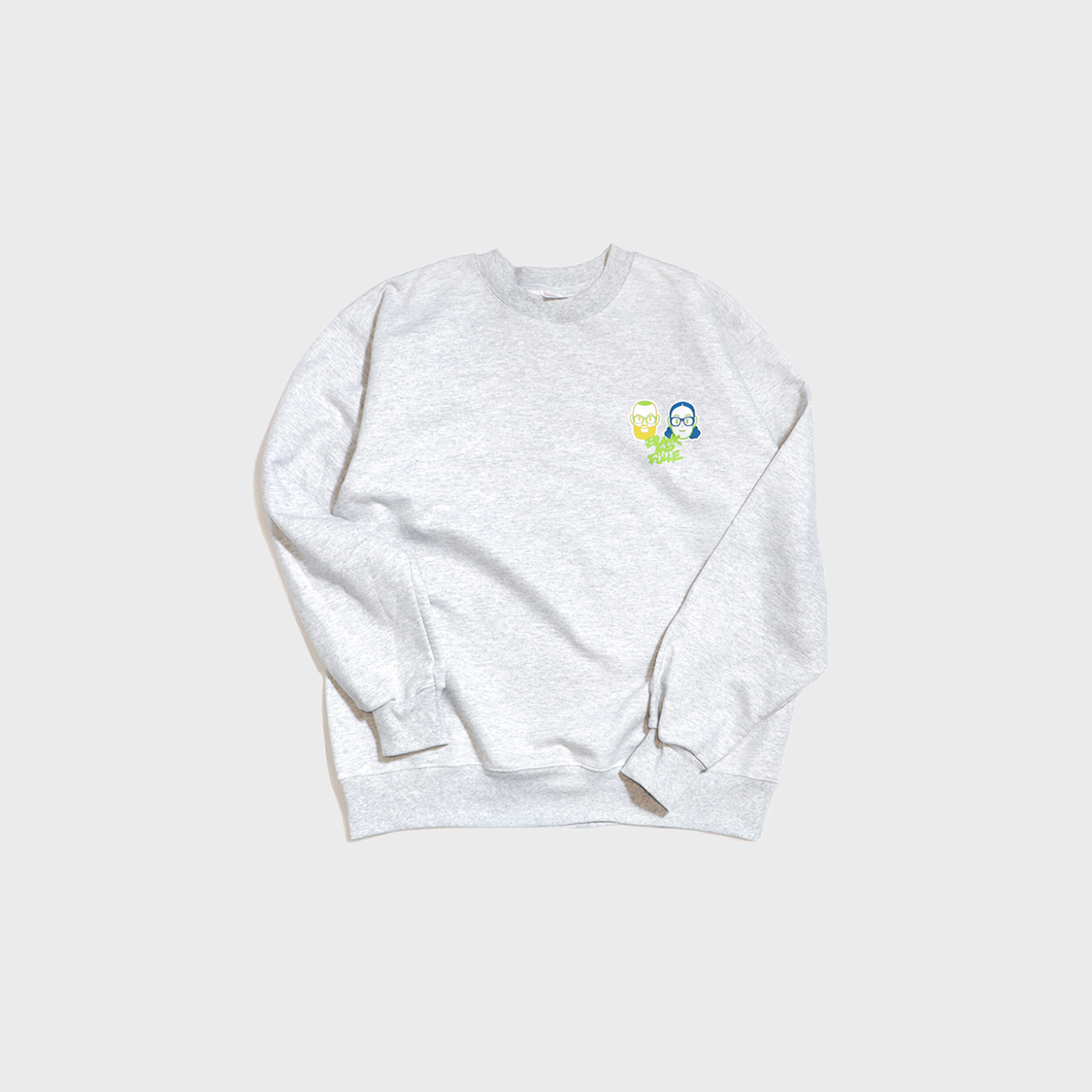 BLANK & FULLE sweat 04_ash