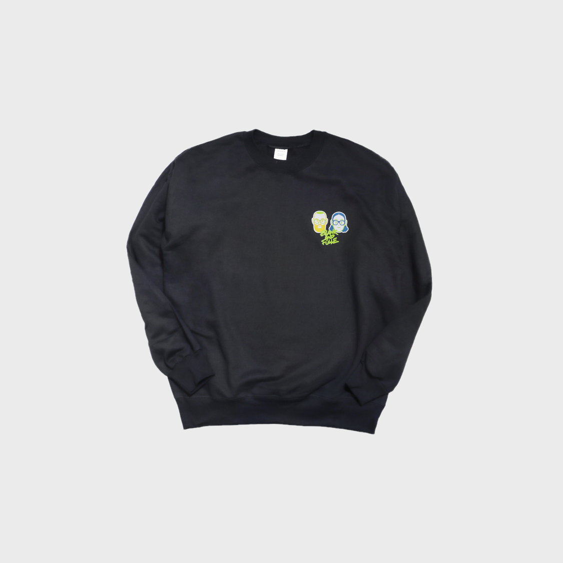 BLANK & FULLE sweat 03_black