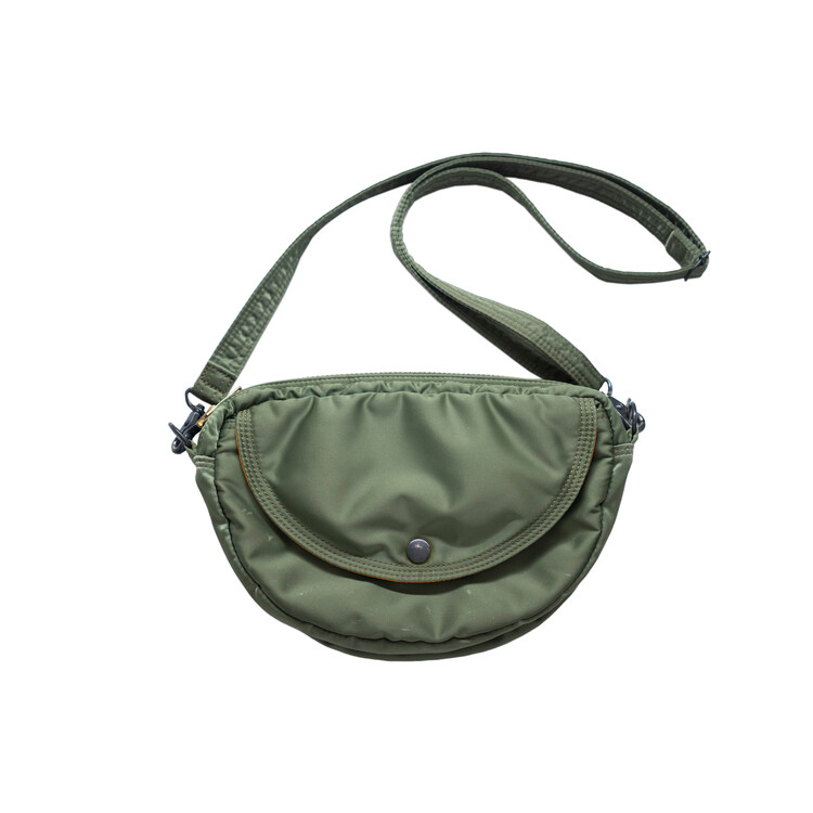 PORTER TANKER - SHOULDER BAG (Vintage Half Moon, Khaki)