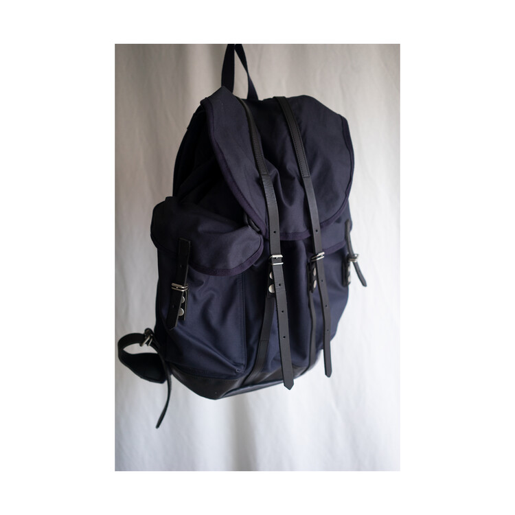 MARGARET HOWELL X PORTER - SURPLUS BACKPACK (Navy / Cotton)