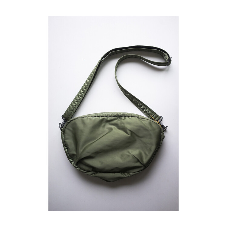 PORTER TANKER - SHOULDER BAG (new half moon, Vintage Khaki)