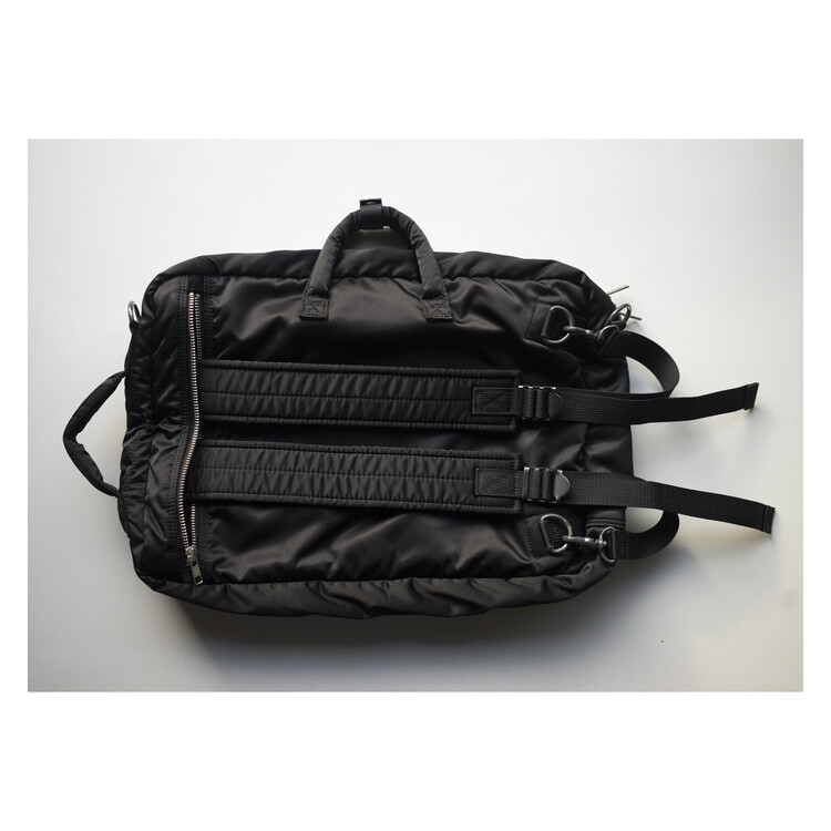 PORTER TANKER - 3WAY BRIEFCASE (Black)