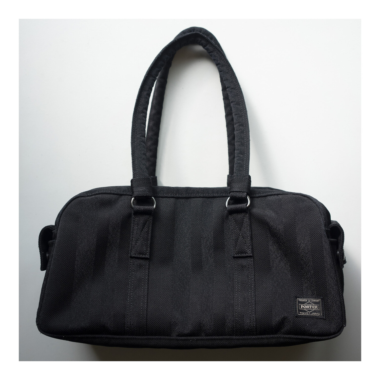 rare (70th anniversary) PORTER TANGO BLACK - BOSTON BAG