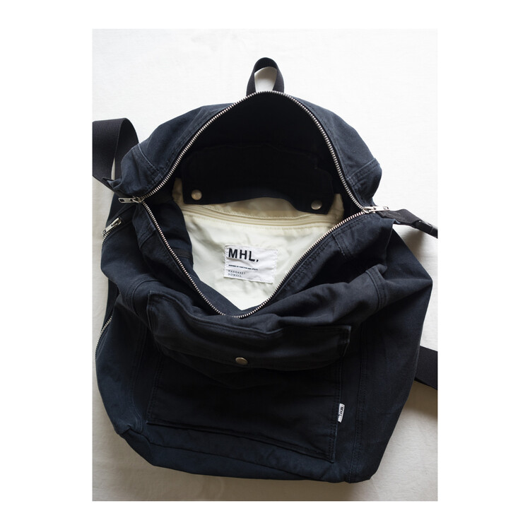 MHL. - 2way Backpack (Washed Navy)