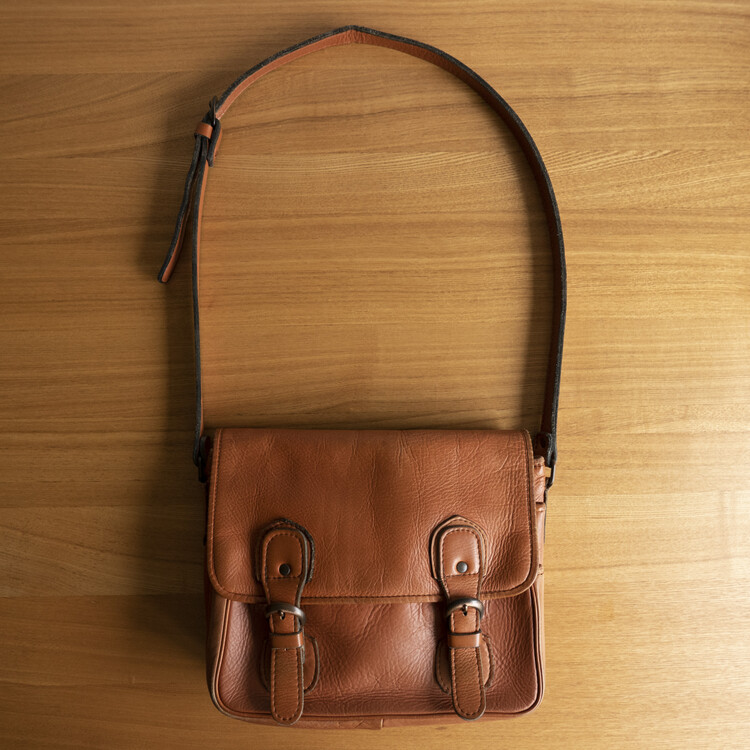 PORTER BARON - SHOULDER BAG (Camel)