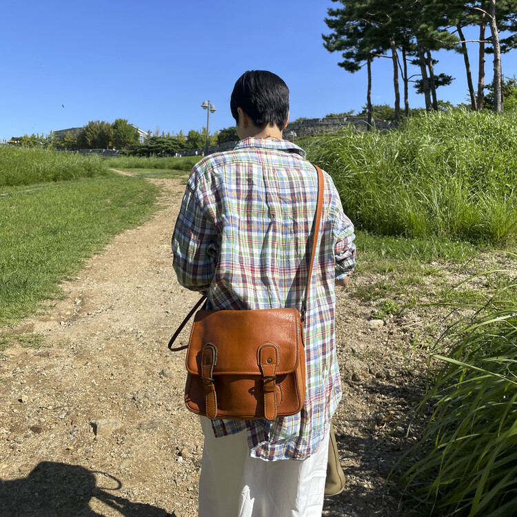 PORTER BARON - SHOULDER BAG (Camel)