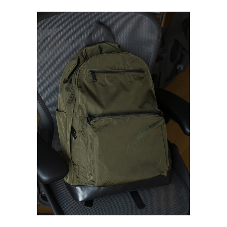 MARGARET HOWELL x PORTER - Ripstop Nylon Daypack (Moss Khaki)