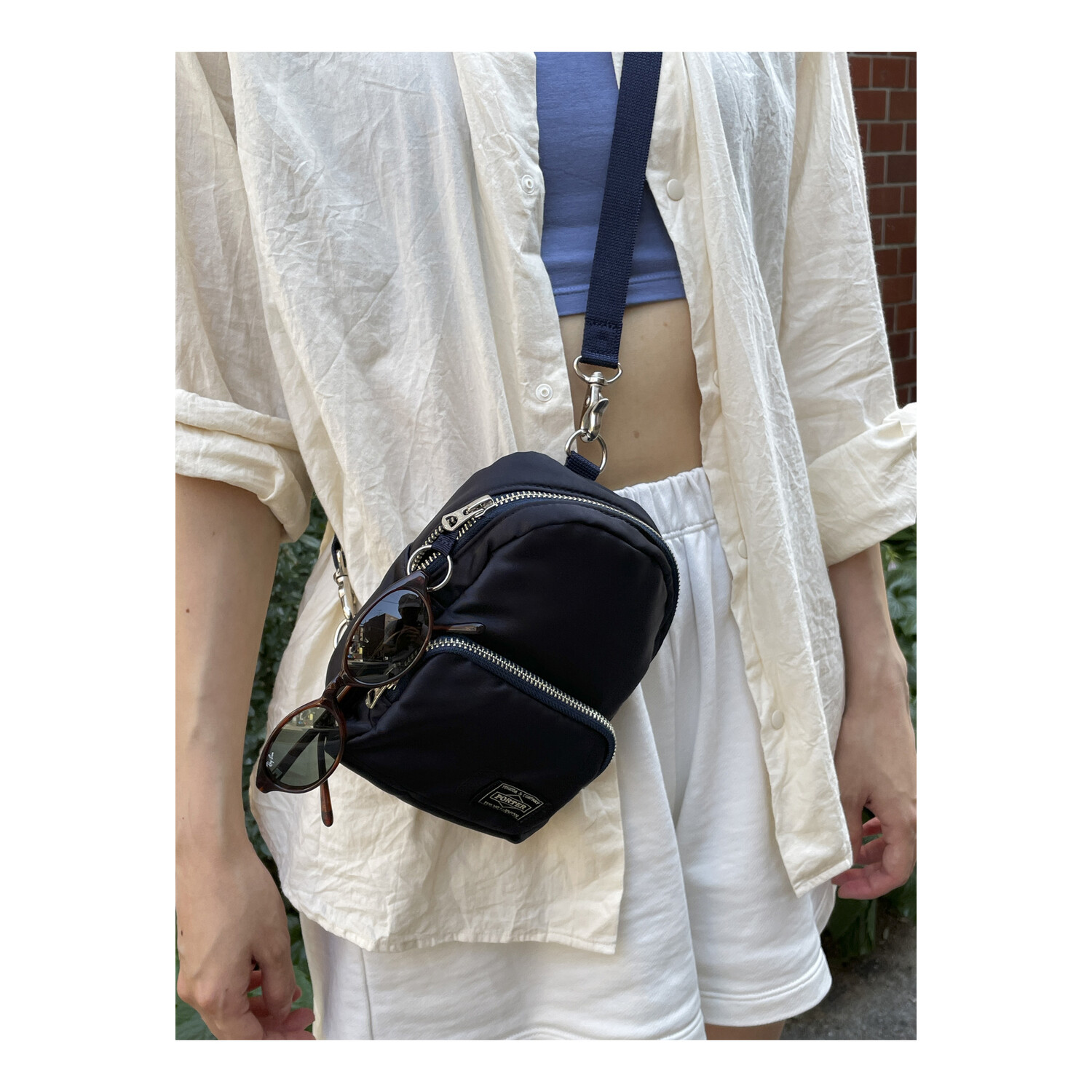 PORTER HOWL - 2way DAYPACK MINI (Navy Blue)