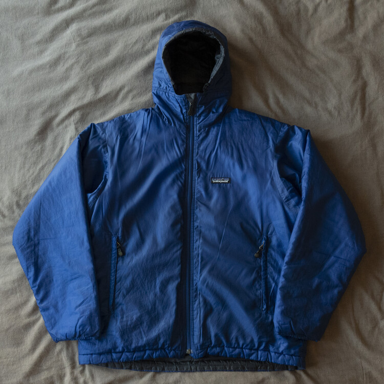 2000S PATAGONIA - Puffball Sweater (Blue Ink) *packable